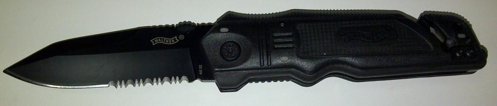 Walther Rescue Messer  schwarze Grif  art.6030003